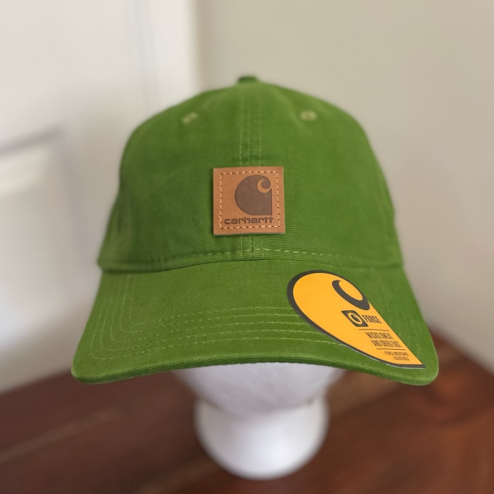 Carhartt Olive Green Cap with Logo Patch Unisex